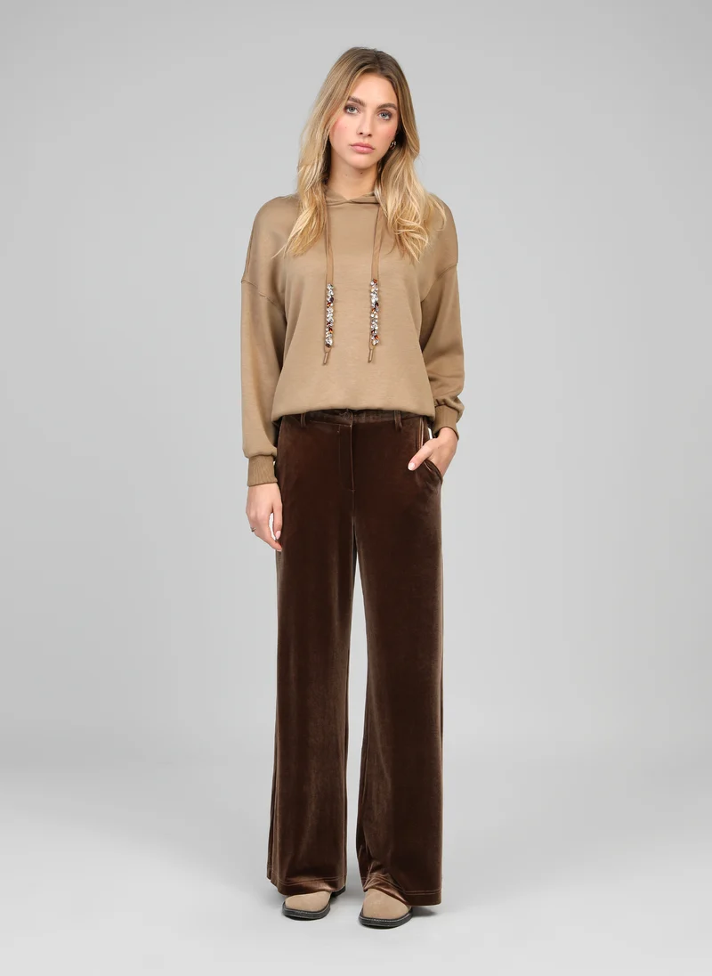 PANTALON PONTYLANE noisette
