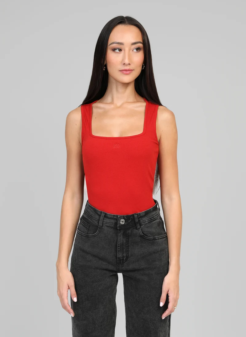 DEBARDEUR AMAZIA rouge