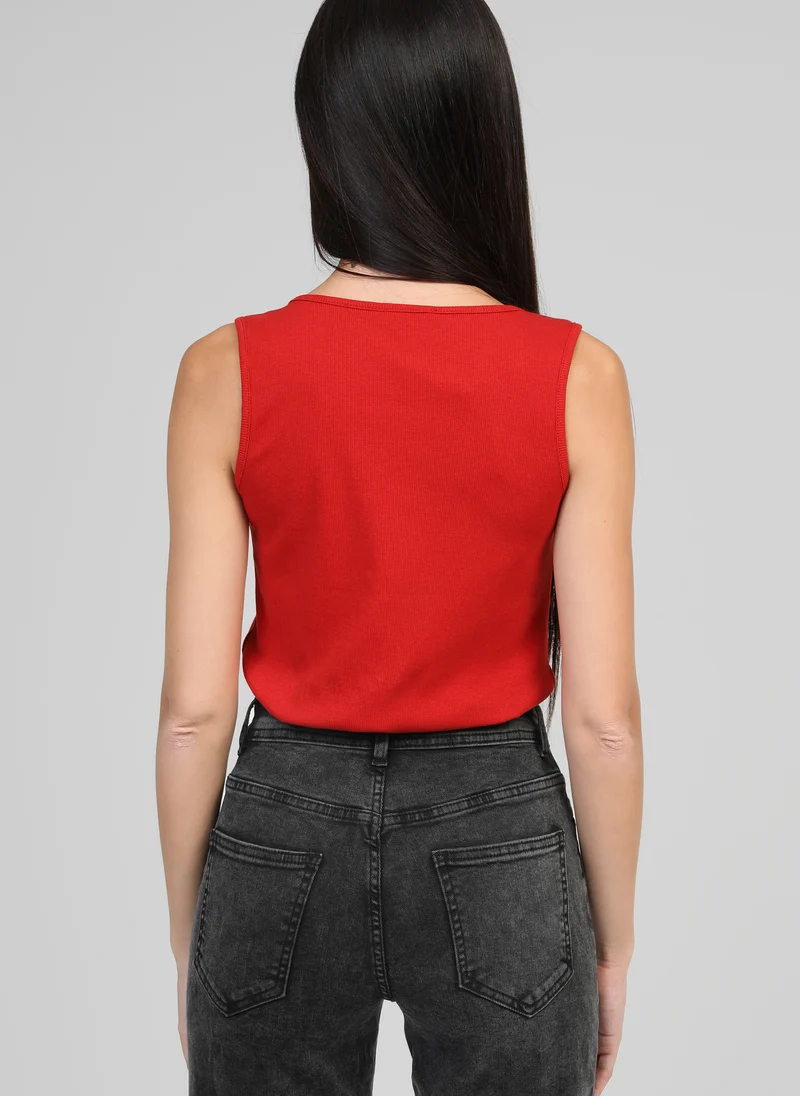 DEBARDEUR AMAZIA rouge