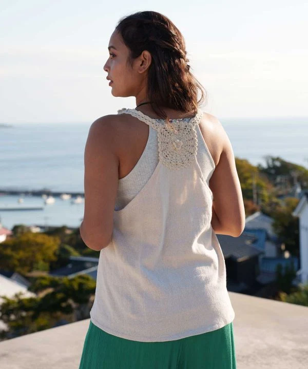 Débardeur en tricot de coton