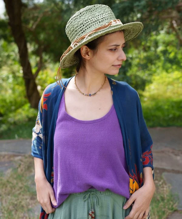 Débardeur en tricot de coton