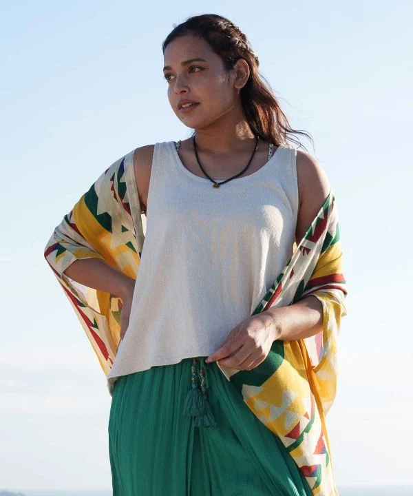 Débardeur en tricot de coton