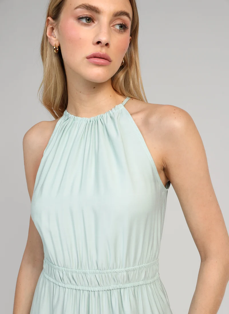 ROBE MIDI MENDALY celadon