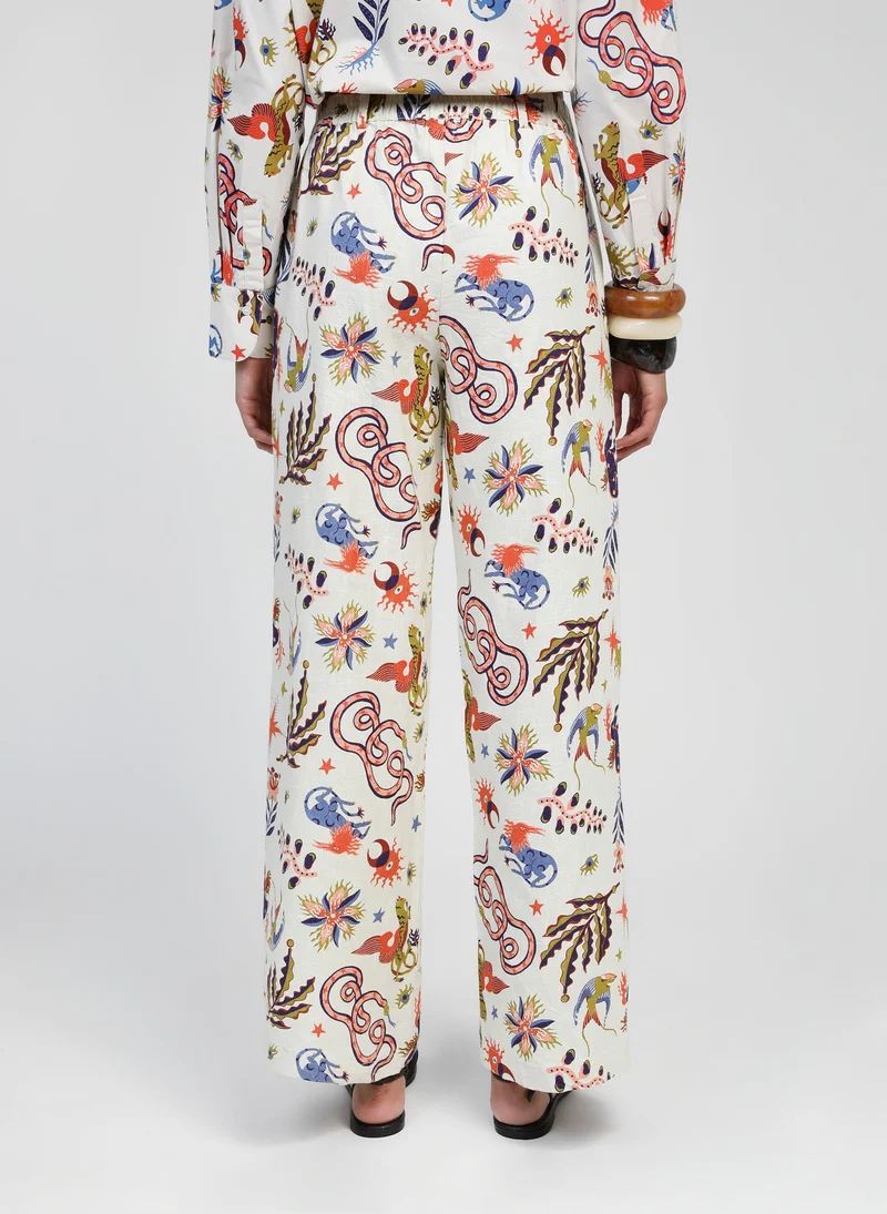 PANTALON ROSSY bale ecru