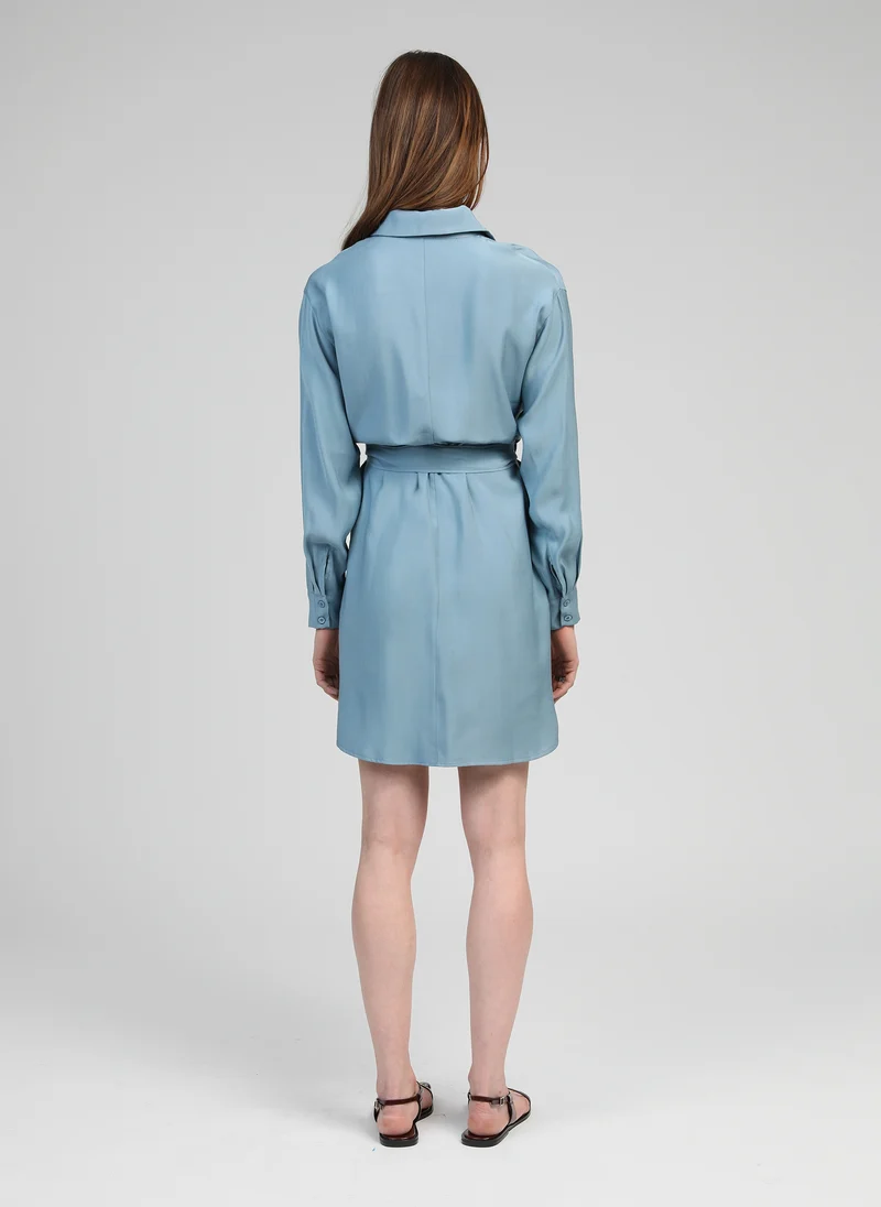 ROBE COURTE MASATA ciel