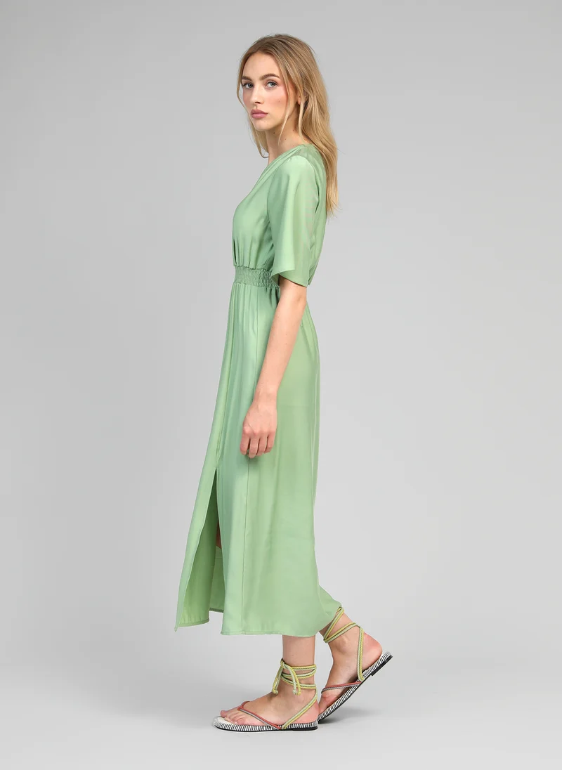 ROBE MIDI MESUN sauge
