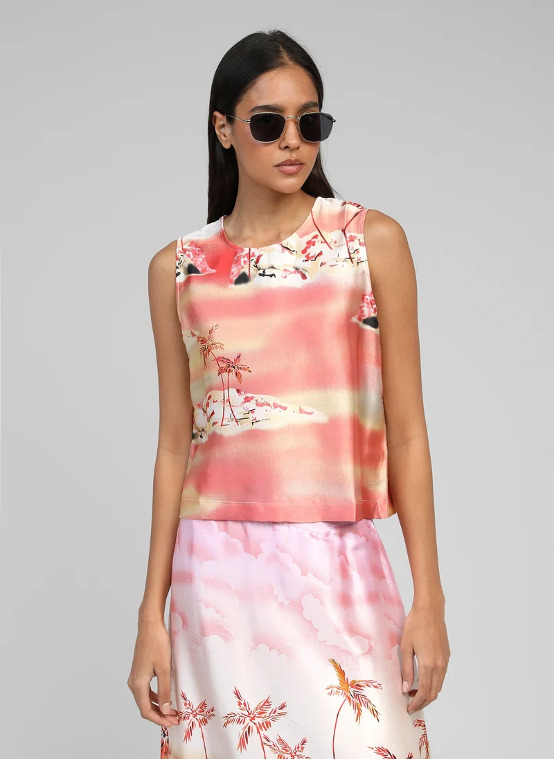 DEBARDEUR SOUNAY cabana rose