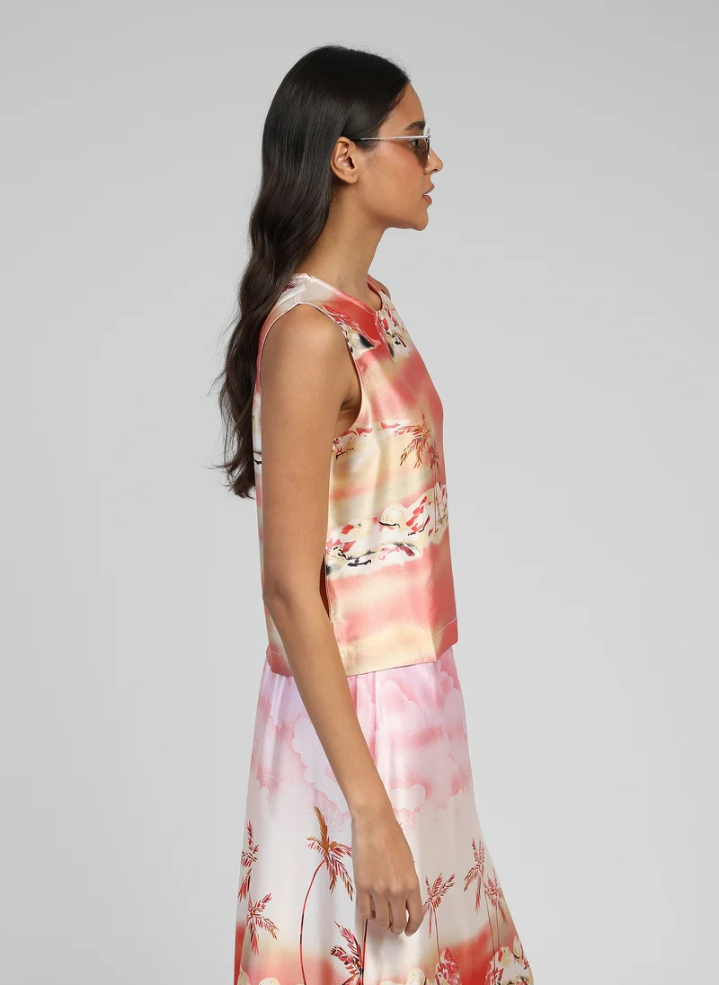 DEBARDEUR SOUNAY cabana rose