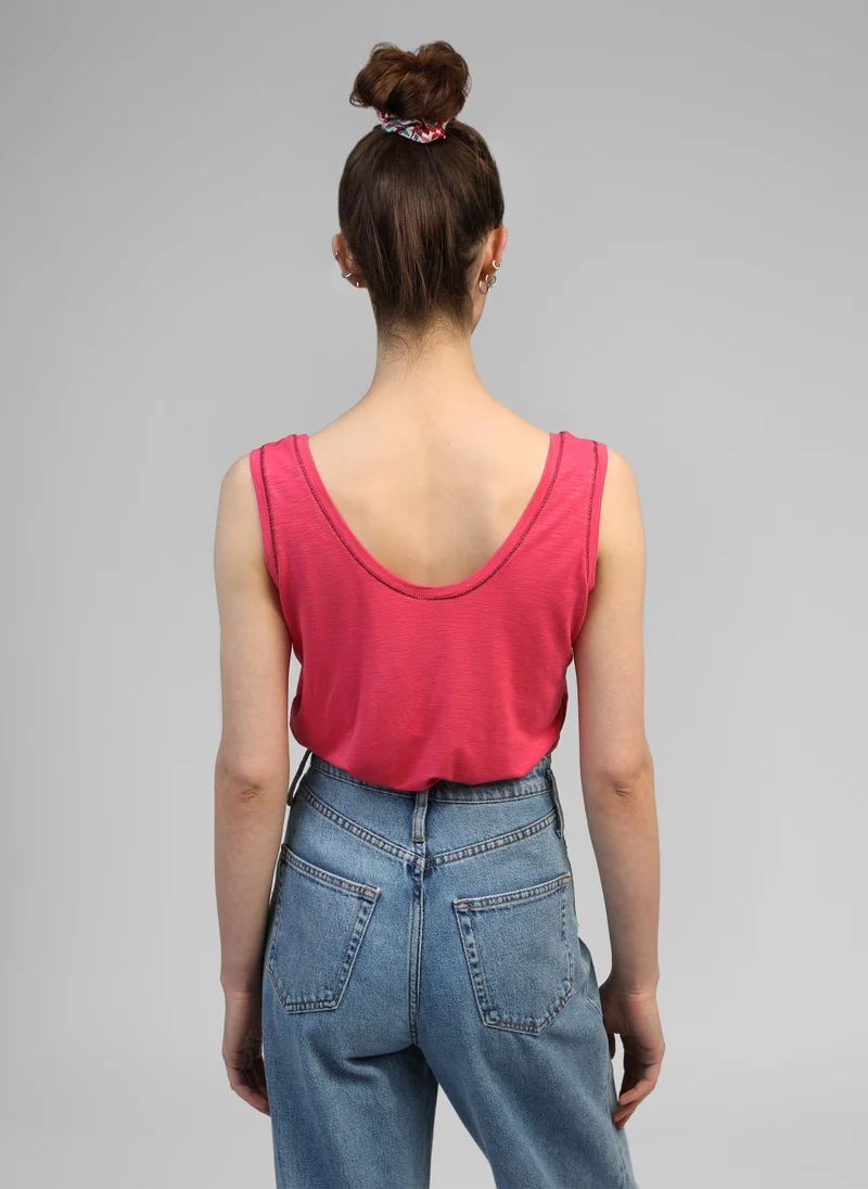DEBARDEUR TANESSA framboise