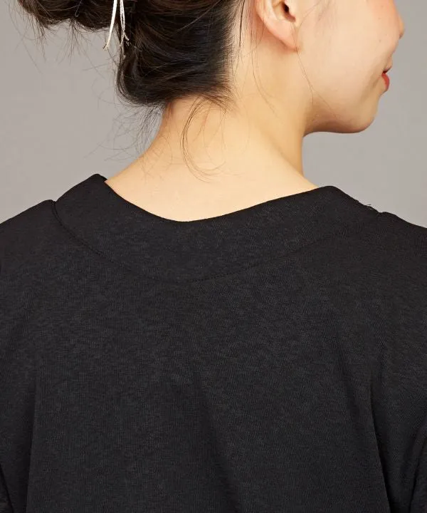 Haut NAKAGI à encolure façon kimono