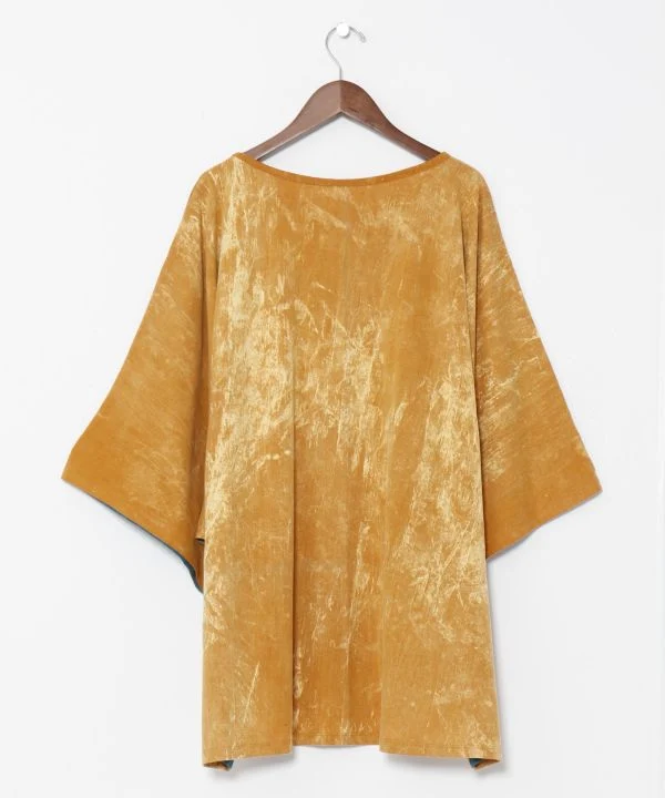 Haut oversize délavé à l'acide pour homme
