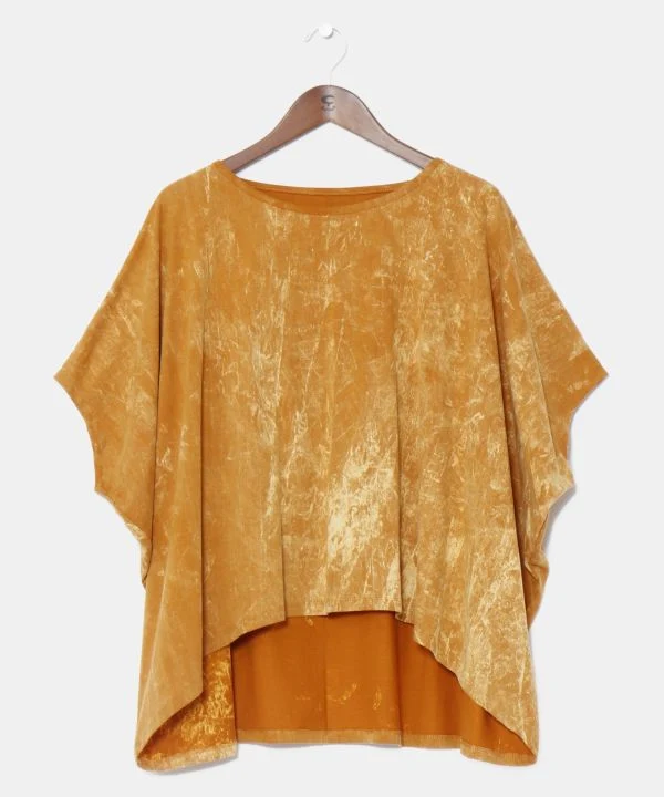 Haut oversize délavé à l'acide