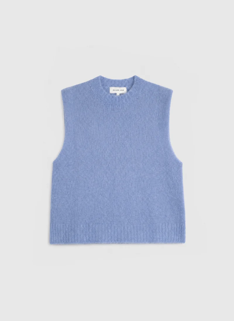 PULL BRISSY bleuet
