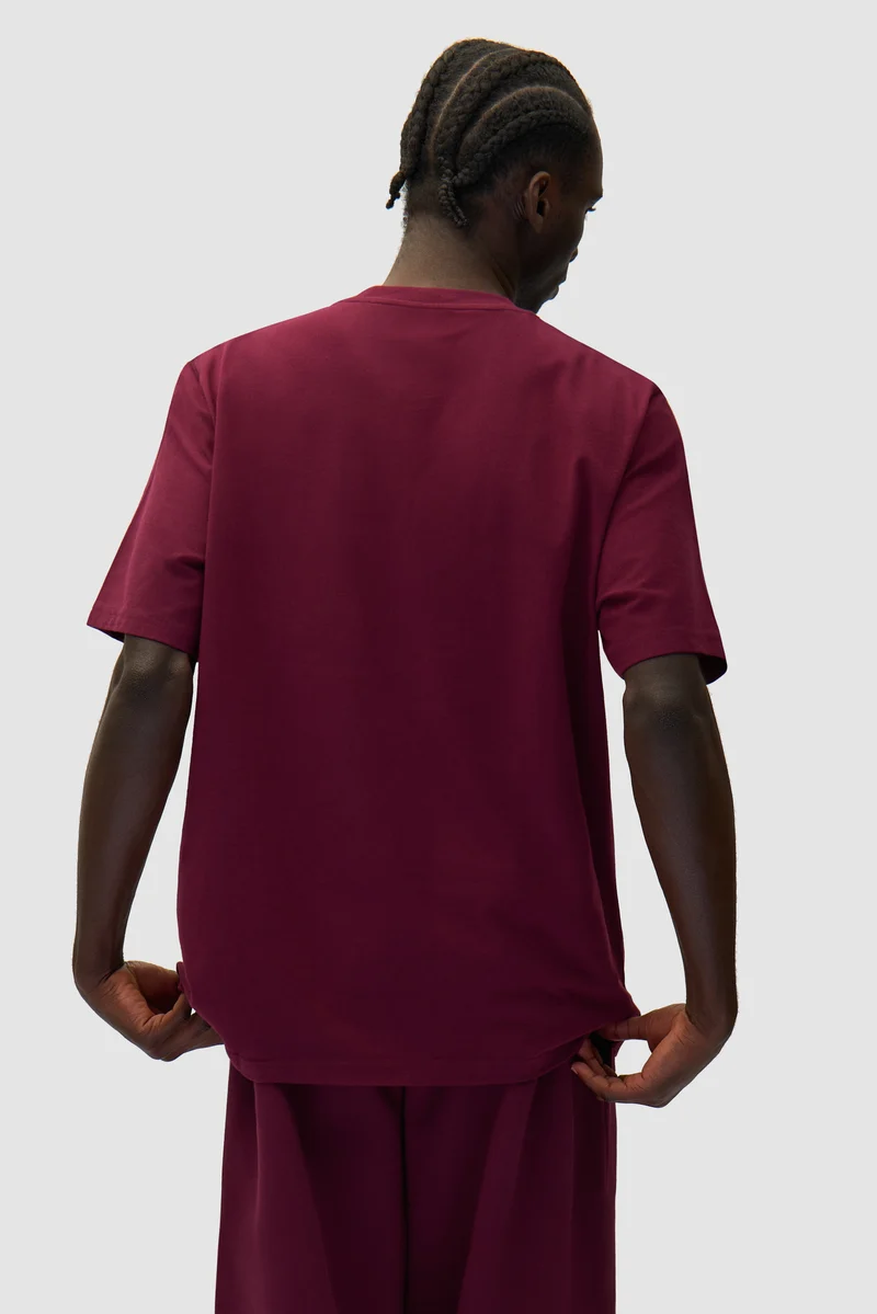Arte Heart T-shirt - Bordeaux