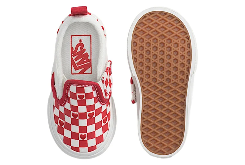 SLIP-ON V ROUGE TORRIDE SAINT-VALENTIN