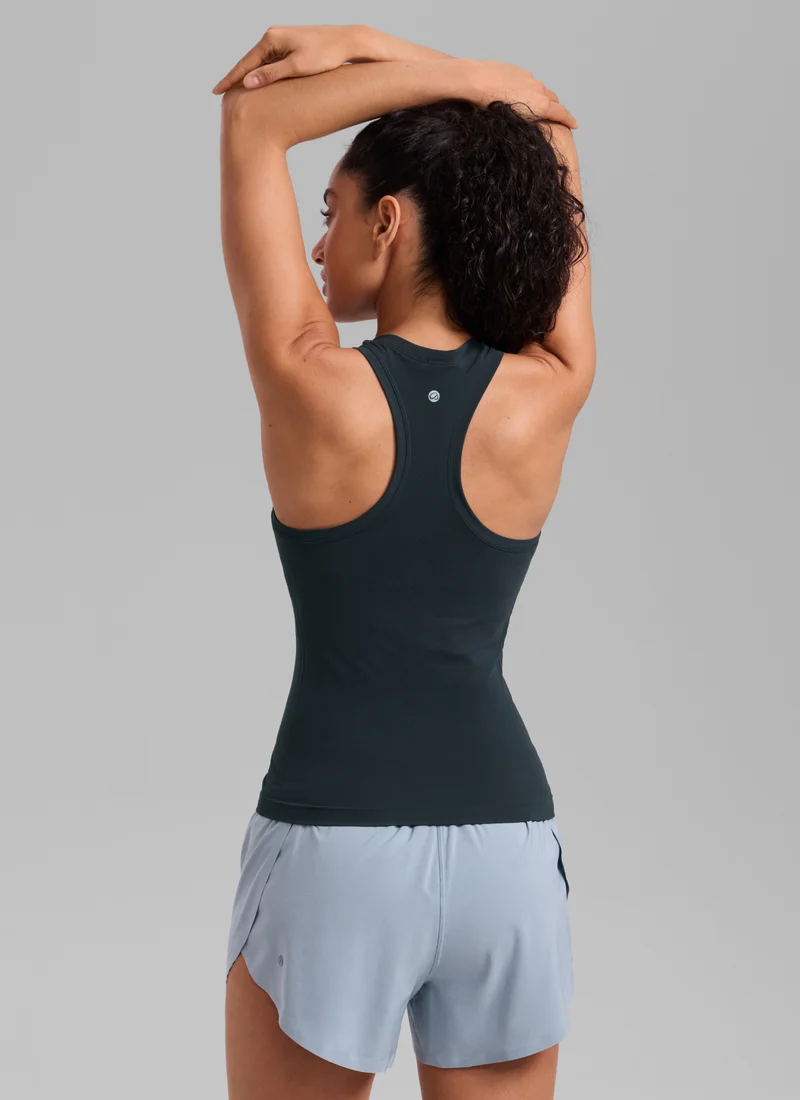 Seamless Crewneck Racerback Tank