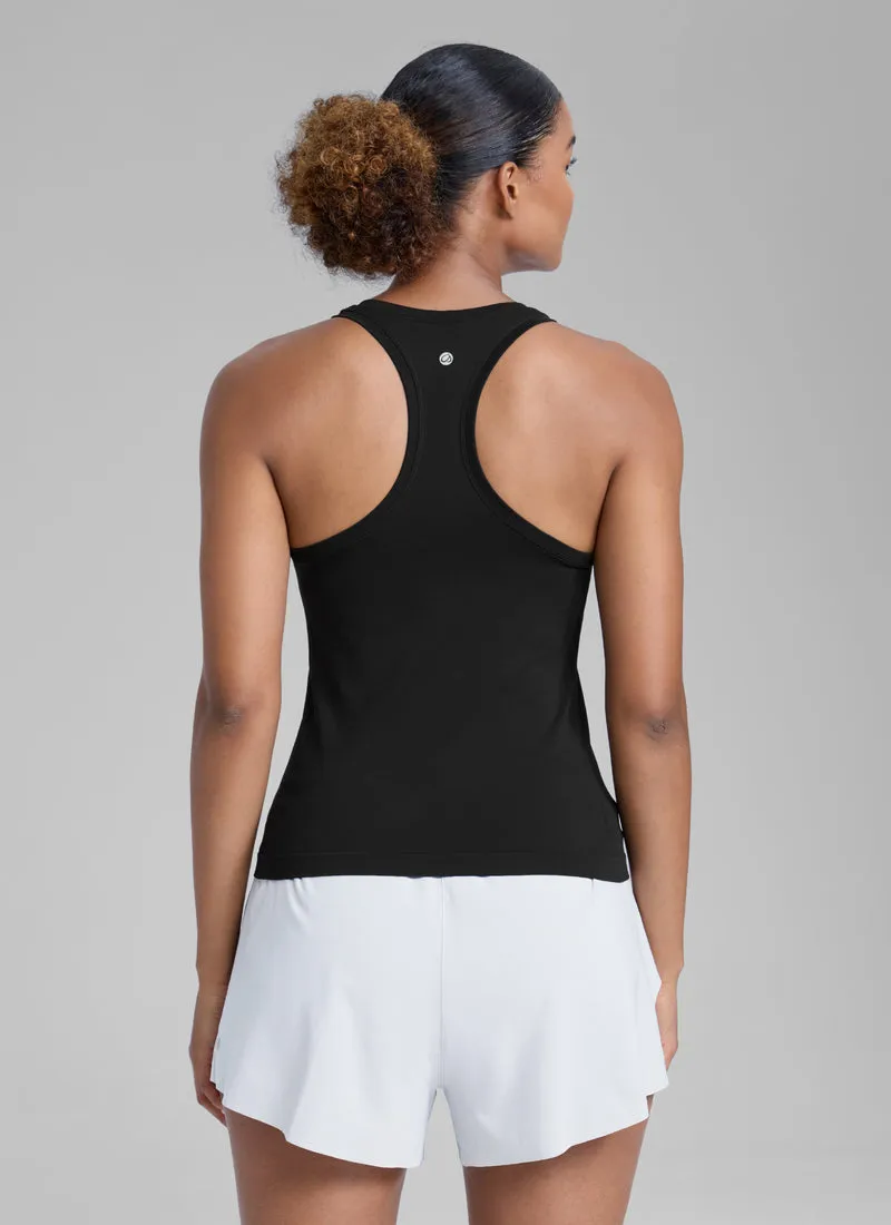 Seamless Crewneck Racerback Tank