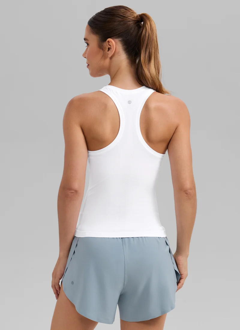 Seamless Crewneck Racerback Tank