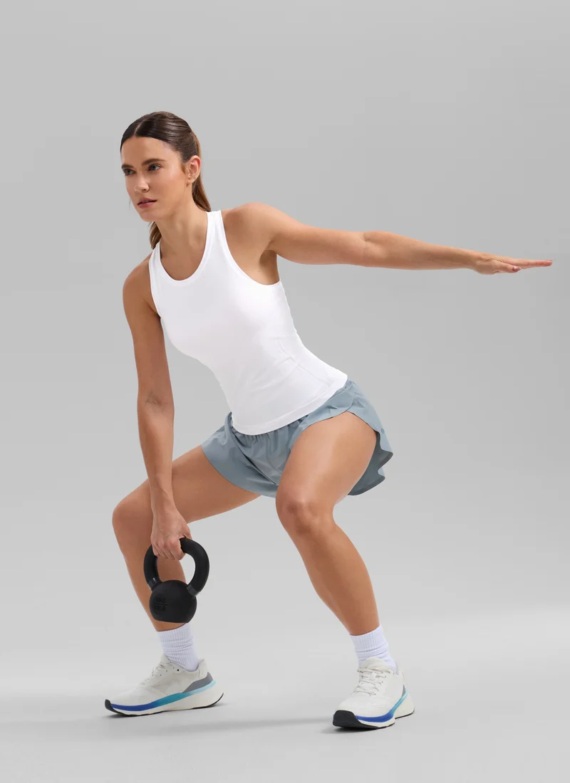 Seamless Crewneck Racerback Tank