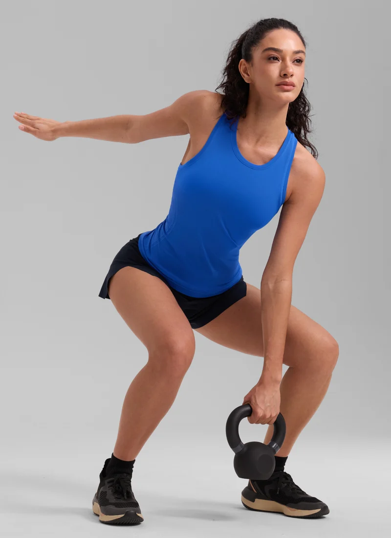 Seamless Crewneck Racerback Tank