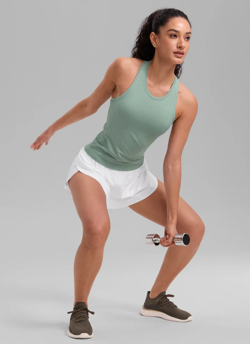 Seamless Crewneck Racerback Tank