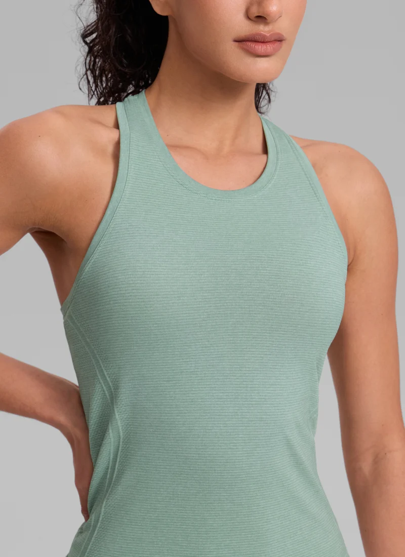 Seamless Crewneck Racerback Tank