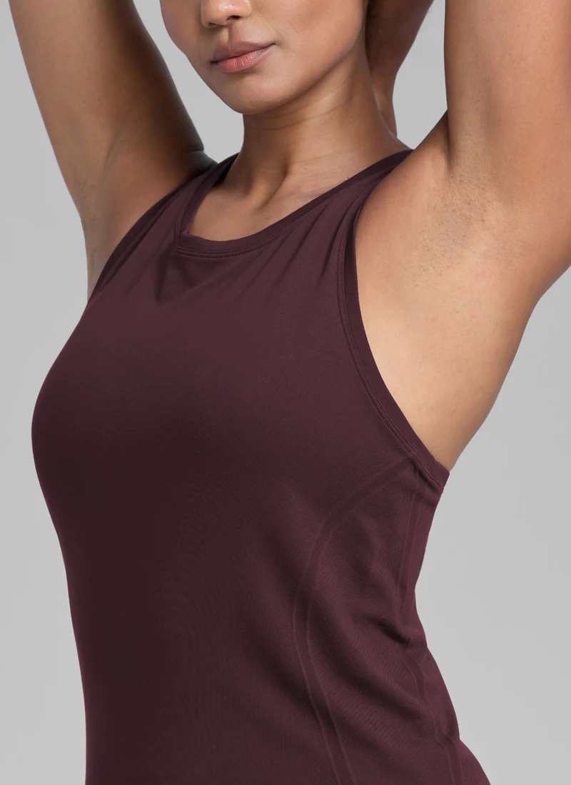 Seamless Crewneck Racerback Tank