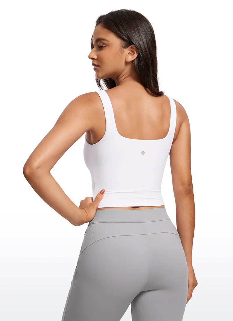 Butterluxe Double Lined Square Neck Tank
