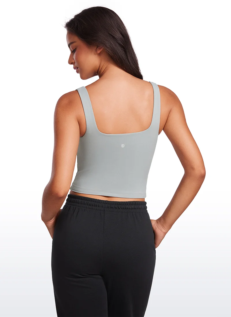 Butterluxe Double Lined Square Neck Tank