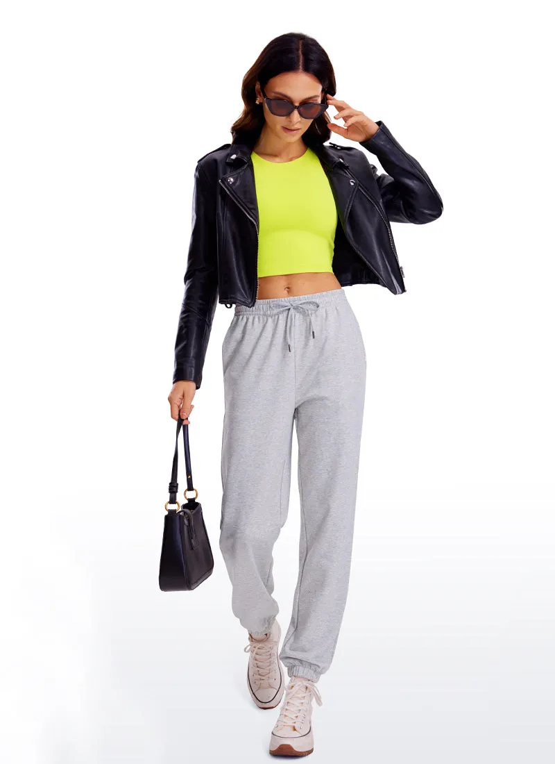 Butterluxe Cropped Wide Back Tank