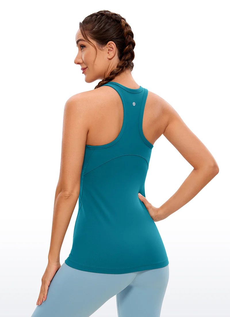 Butterluxe Hip Length Racerback Tank