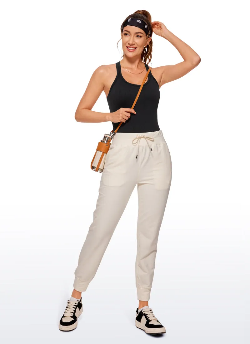 Seamless Racerback Ribbed Hip Length Tank