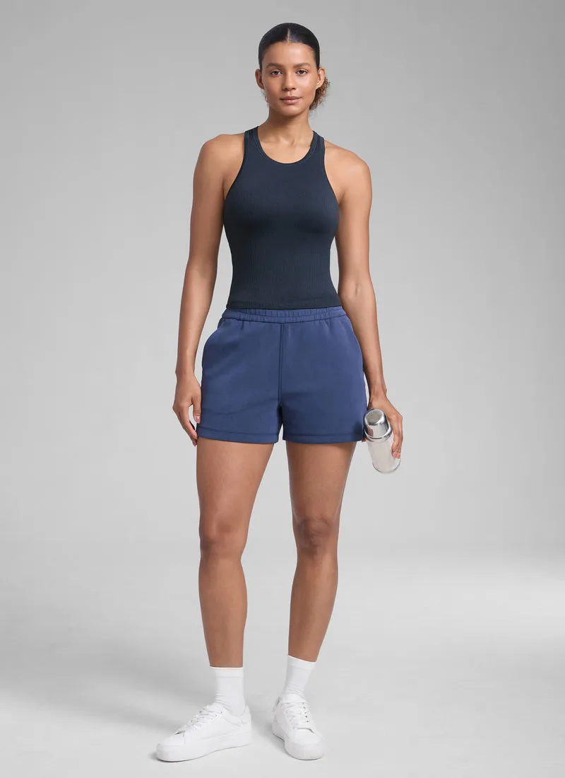 Seamless Racerback Hip Length Tank