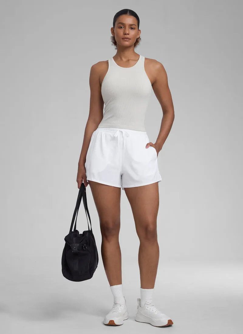 Seamless Racerback Hip Length Tank