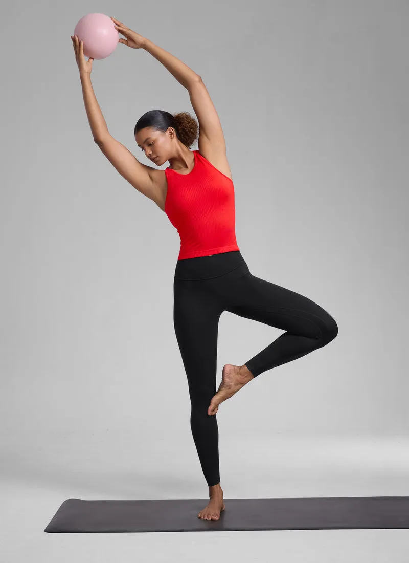 Seamless Racerback Hip Length Tank