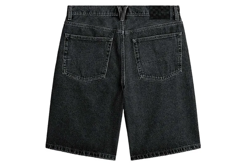 SHORT EN JEAN BAGGY CHECK-5