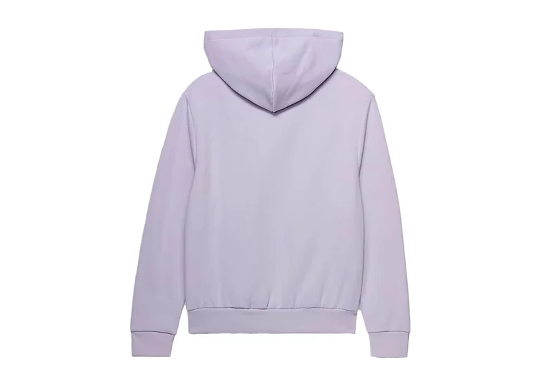 SWEAT À CAPUCHE À CARREAUX