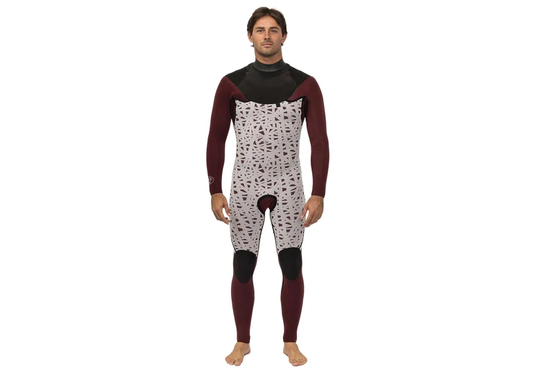 NOUVELLES MER 4/3 V-ZIP WETSUIT - HOMMES