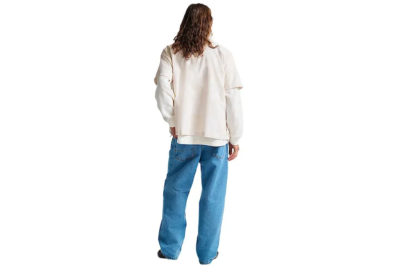 PANTALON EN JEAN BAGGY CHECK-5