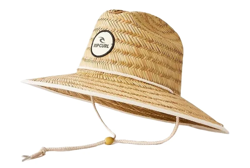 CHAPEAU DE SOLEIL CLASSIQUE EN PAILLE DE SURF