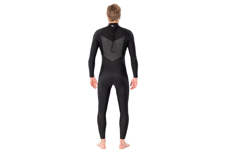 DAWN PATROL 3/2 ZIP DOS WETSUIT - HOMMES