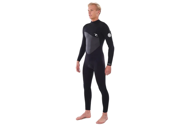 OMEGA 4/3 ZIP DOS WETSUIT - HOMMES