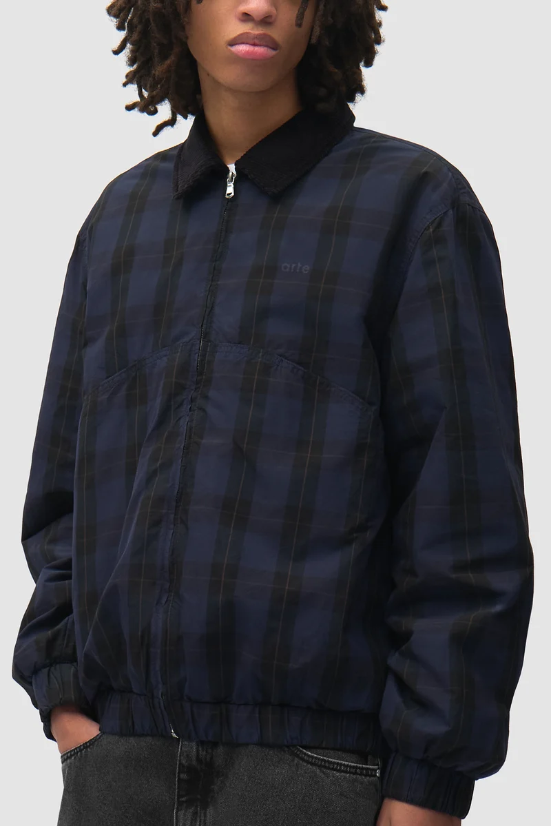 Veste à carreaux Arc - Imprimé intégral