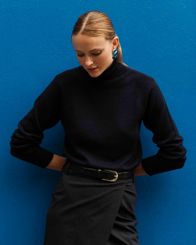 Pull Méribel Bleu Nuit