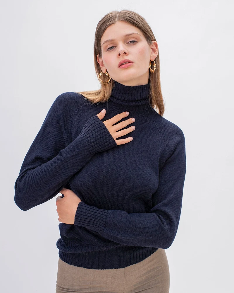 Pull Méribel Bleu Nuit