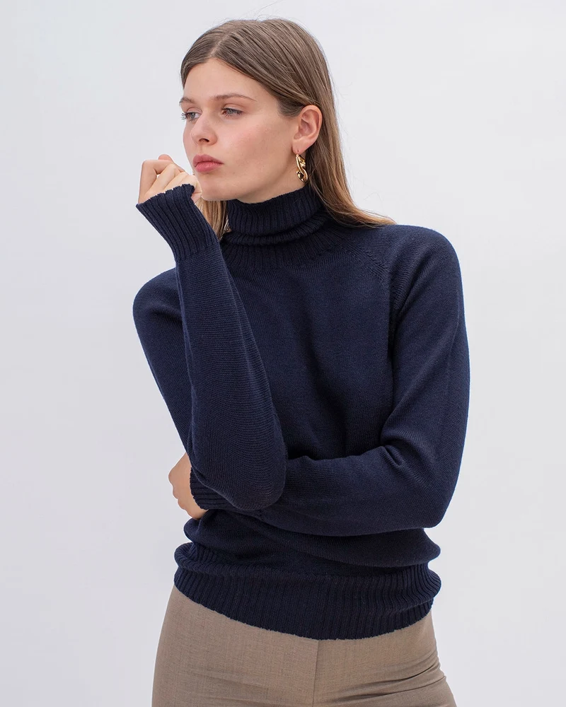Pull Méribel Bleu Nuit