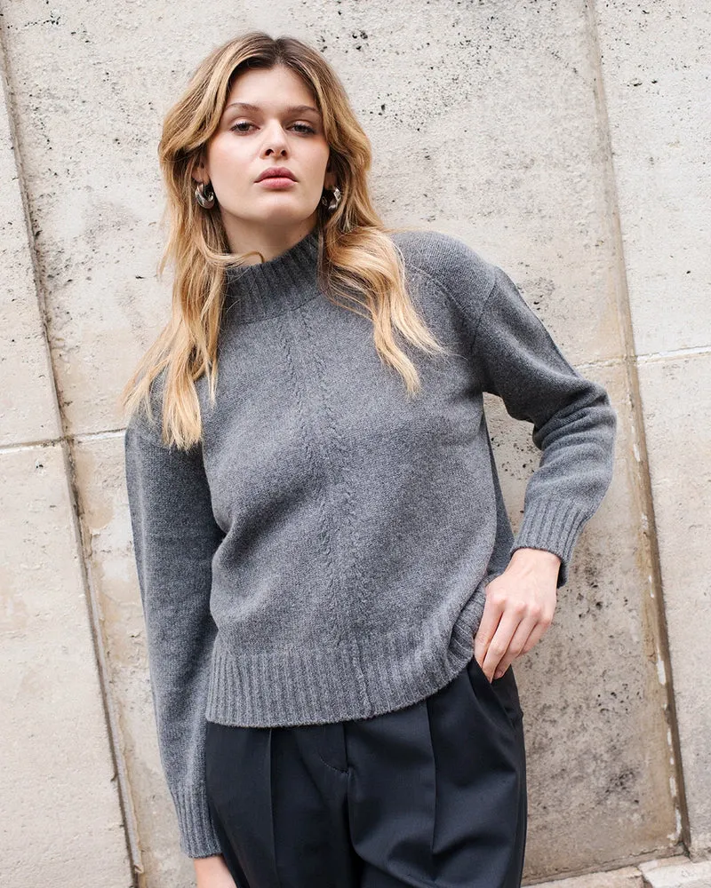 Pull Béthel - Gris