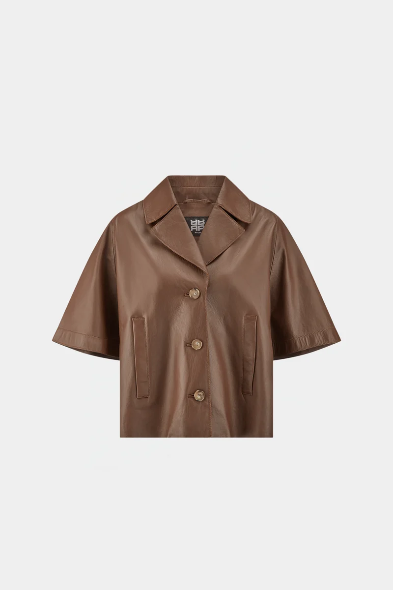 Veste en cuir