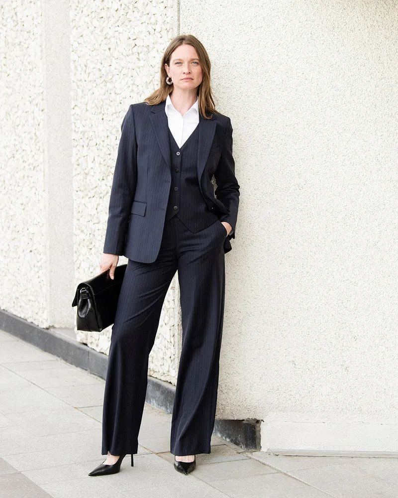 Pantalon large Chicago - Rayures Tennis