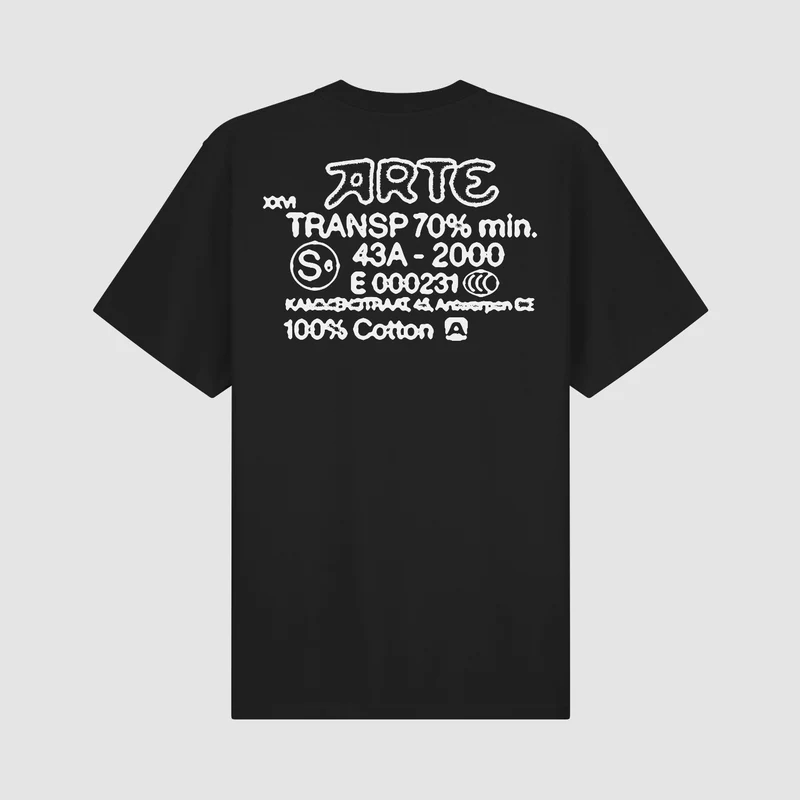 T-shirt « Serial Stamp » - Noir